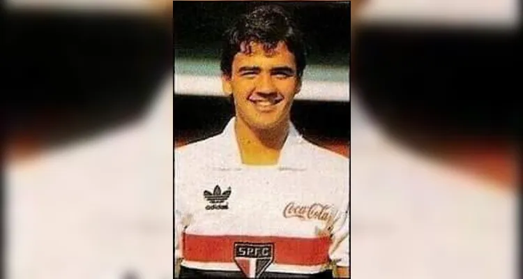 Netinho na época em que atuou no São Paulo. 