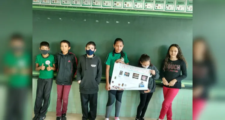 Campanha antidrogas mobiliza alunos em Jaguariaíva