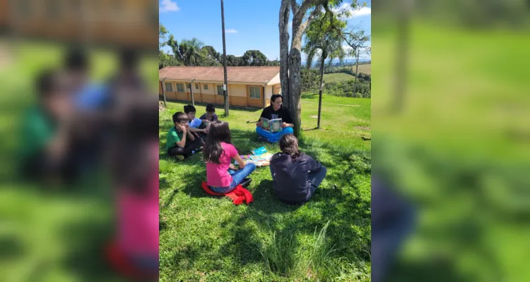 Projeto desperta o gosto pela leitura em Piraí do Sul