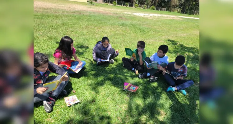 Projeto desperta o gosto pela leitura em Piraí do Sul