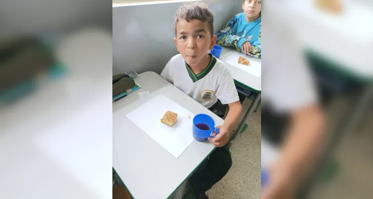 Alimentação saudável é destaque de aula em Imbaú