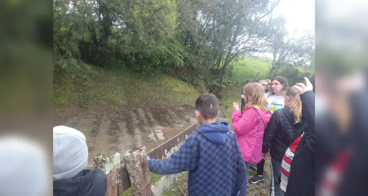 Alunos mergulham na história da Colônia Witmarsum em Palmeira