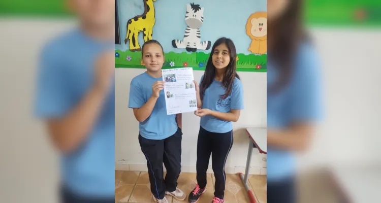 Turma de Ipiranga cria seu próprio jornal em sala