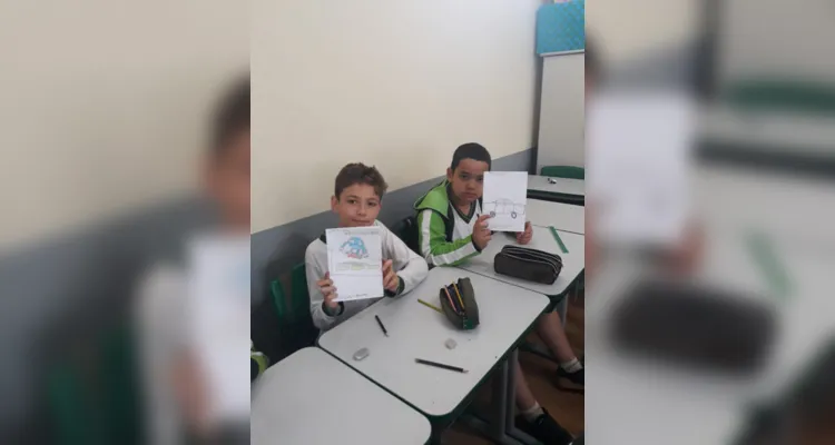 'Pequenos escritores' se destacam em dinâmica de Imbaú