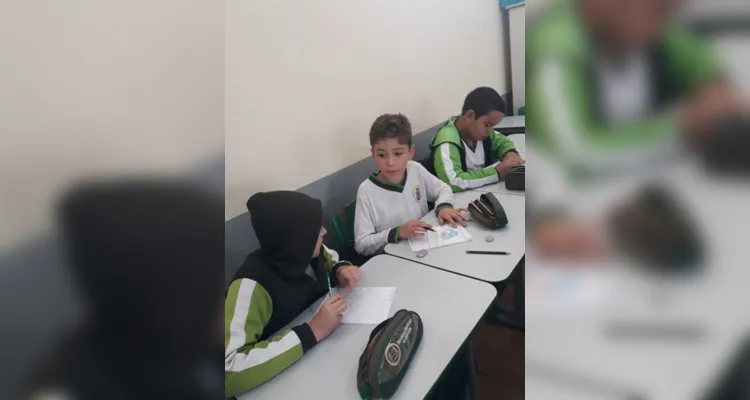 'Pequenos escritores' se destacam em dinâmica de Imbaú