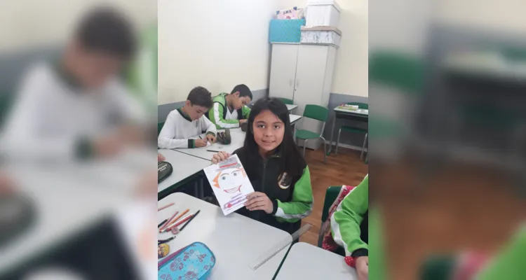 'Pequenos escritores' se destacam em dinâmica de Imbaú