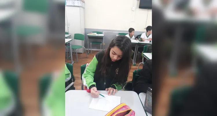 'Pequenos escritores' se destacam em dinâmica de Imbaú