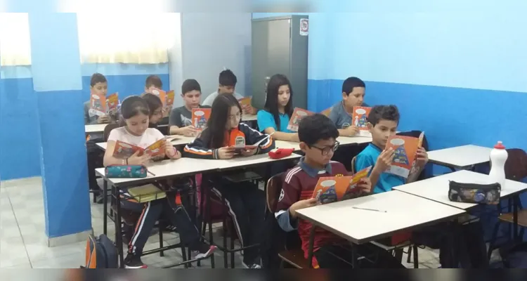 Turma de Carambeí imerge no tema 'alimentação saudável'