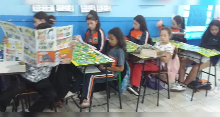 Turma de Carambeí imerge no tema 'alimentação saudável'