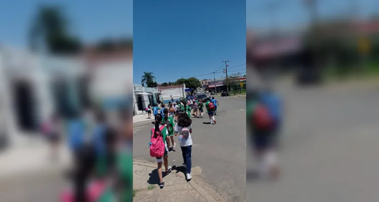 Professora destaca participação de turma em Jogos de Reserva
