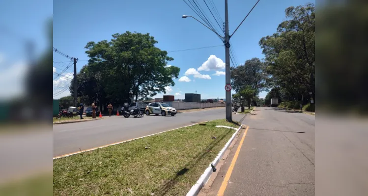 Equipes do Corpo de Bombeiros e Polícia Militar estiveram no local