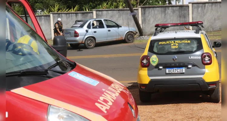 Motorista do Chevrolet Crosa teria dormido ao volante e perdido o controle do carro