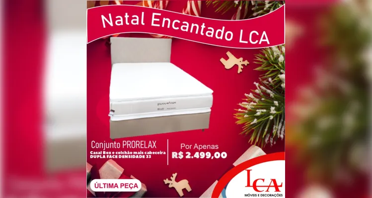 Confira as ofertas da LCA móveis e Decorações