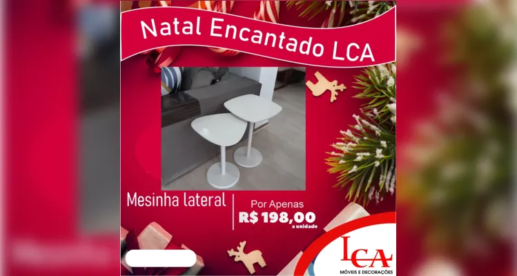 Confira as ofertas da LCA móveis e Decorações