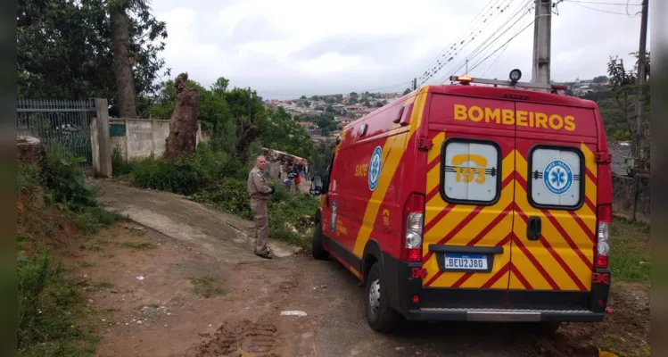 Acidente aconteceu na manhã desta segunda-feira (17), na Rua Teixeira de Freitas