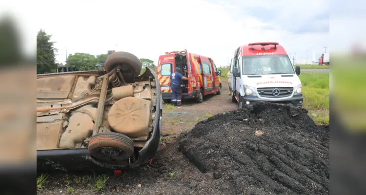 O motorista viajava sozinho. Ele sofreu traumatismo em crânio