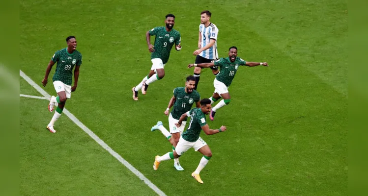 Arábia Saudita bate Argentina em 1ª zebra da Copa do Catar