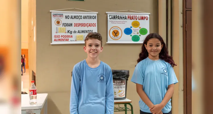 “Projeto Prato Limpo” é exemplo de mudança de hábitos no Instituto de Educação do Paraná -