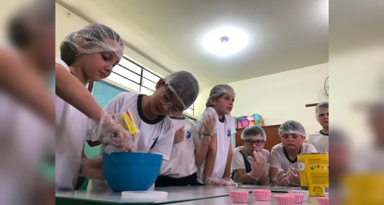 Aula com gênero 'receita' leva saboroso aprendizado a Ivaí