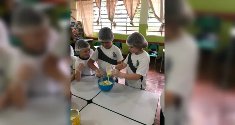 Aula com gênero 'receita' leva saboroso aprendizado a Ivaí