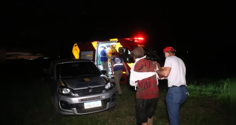 Rapaz machucou a clavícula e o tórax ao ser atingido pelo trem