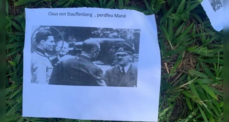 Essas fotos foram encontradas junto com o homem, ao ser socorrido. 