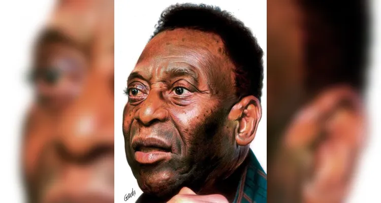 Pelé é homenageado por mais de cem cartunistas em exposição