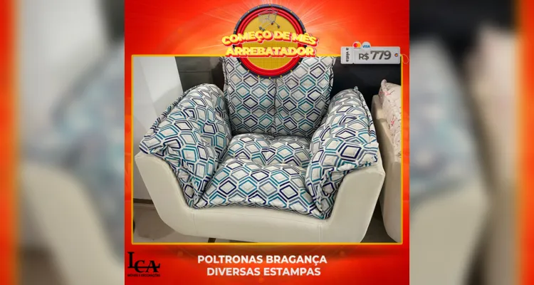 'LCA Móveis e Decorações' realiza várias promoções em PG