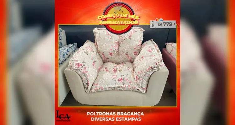 'LCA Móveis e Decorações' realiza várias promoções em PG