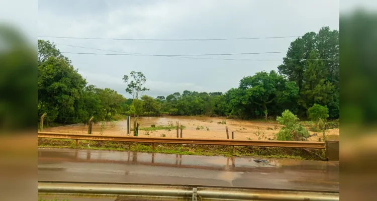 Tibagi registrou aproximadamente 200 milímetros de chuva nas últimas 24 horas