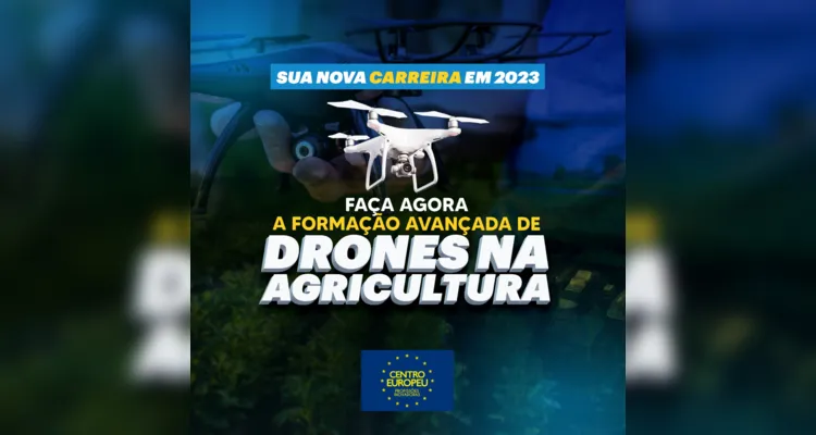 Transforme sua vida em 2023 com a Formação Avançada em Drones