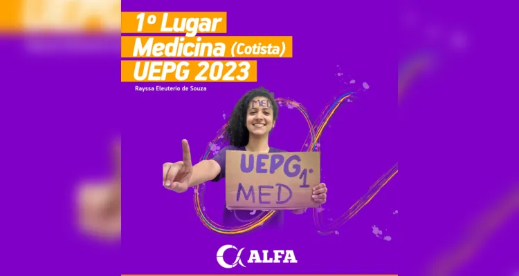 Colégio Alfa celebra aprovações no vestibular da UEPG