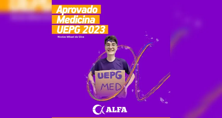 Colégio Alfa celebra aprovações no vestibular da UEPG