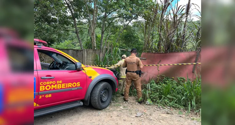 Corpo de Bombeiros localizou o corpo por volta das 11h, desta terça-feira (27)