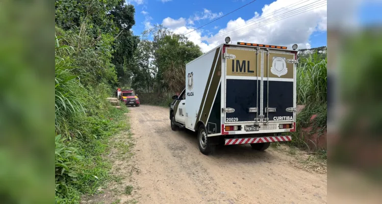 O corpo foi recolhido pelo IML