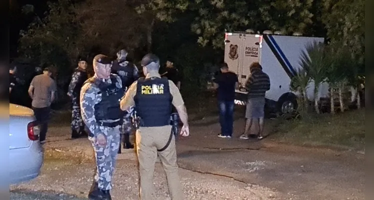 Confronto foi em uma área de mata no Jardim Atlanta, em Ponta Grossa