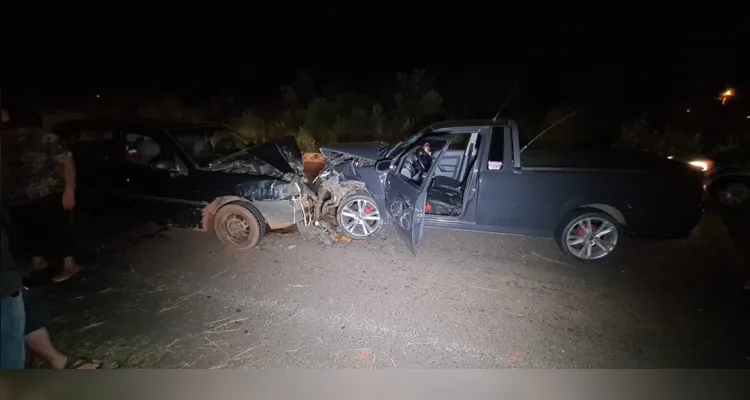 Batida foi nesta madrugada em Ponta Grossa