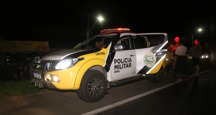 Acidente aconteceu na noite desta segunda-feira (23)