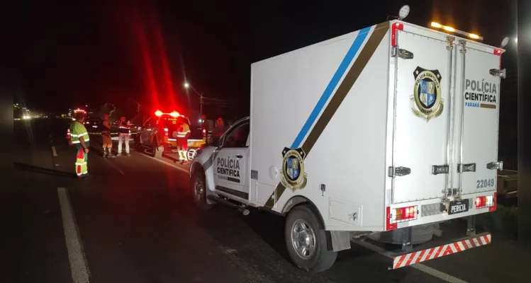 Acidente aconteceu na noite desta segunda-feira (23)