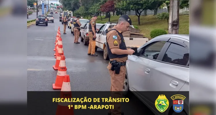 Foram abordadas 89 pessoas, 32 automóveis e 39 motocicletas