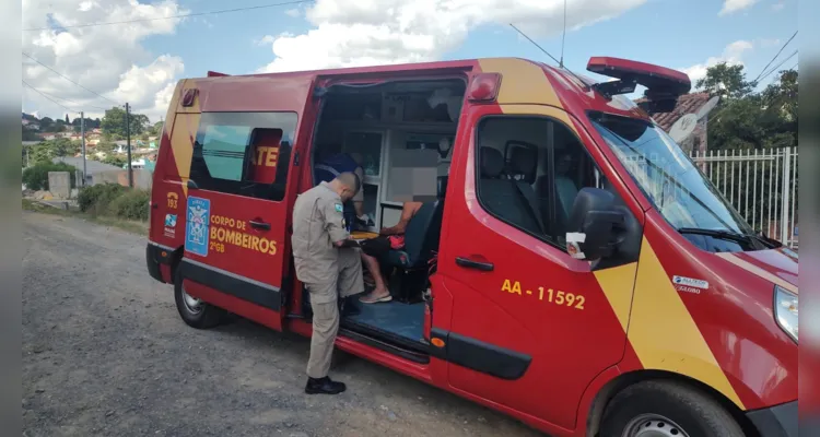 Rapaz foi socorrido por equipes do Corpo de Bombeiros (Siate) e encaminhado até a UPA Santana