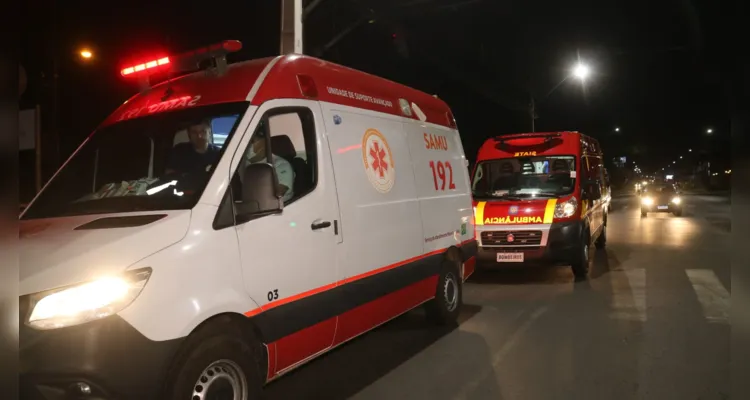 Motociclista seguia no sentido Uvaranas da avenida quando foi atingido