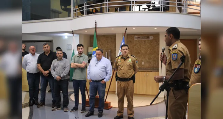 Cerimônia foi realizada no gabinete do Comando nesta sexta-feira (17)