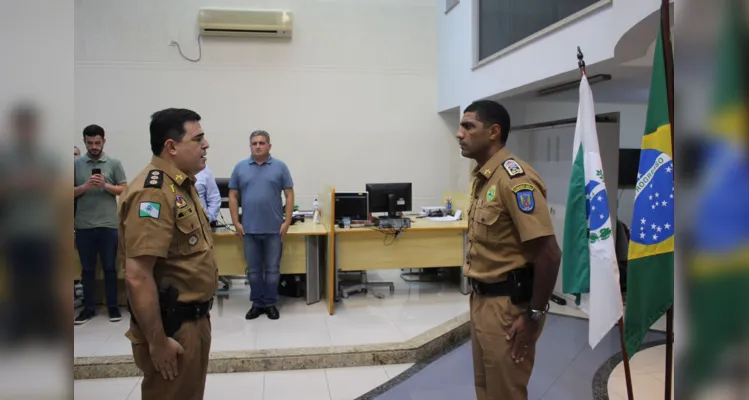 Cerimônia foi realizada no gabinete do Comando nesta sexta-feira (17)