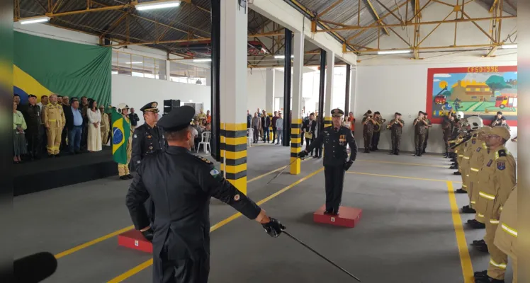 Cerimônia aconteceu nesta sexta-feira (24) no quartel do Corpo de Bombeiros