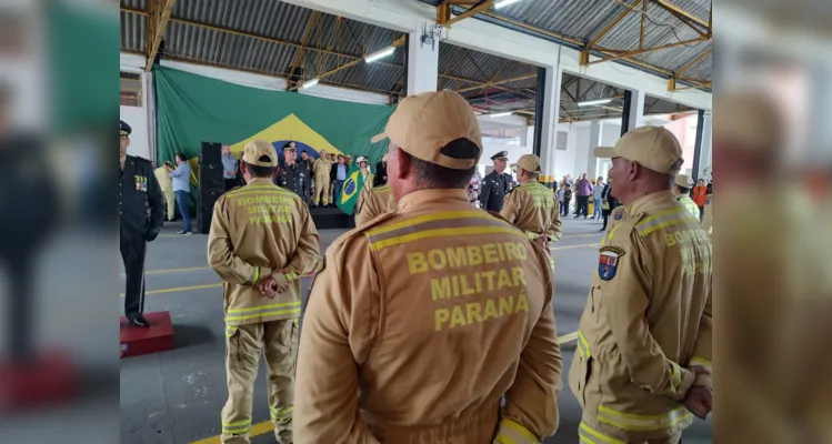 Cerimônia aconteceu nesta sexta-feira (24) no quartel do Corpo de Bombeiros