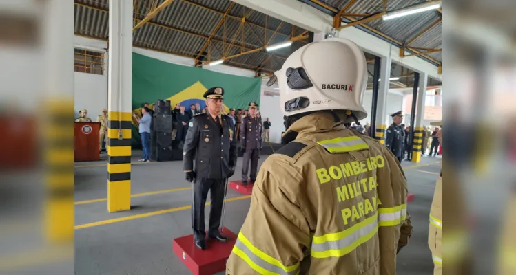 Cerimônia aconteceu nesta sexta-feira (24) no quartel do Corpo de Bombeiros