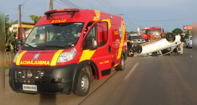 Apesar da gravidade do acidente, nenhum dos envolvidos se feriu gravemente