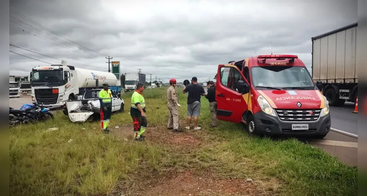 Ocorrência aconteceu na manhã desta quinta-feira (22), em Ponta Grossa.