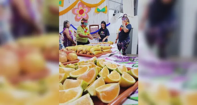 A organização esperava reunir cerca de 300 foliões, mas por conta do mau tempo, o público presente foi de aproximadamente 150 pessoas idosas